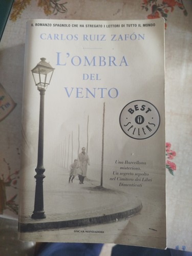 Libro romanzo ombra del - libro,