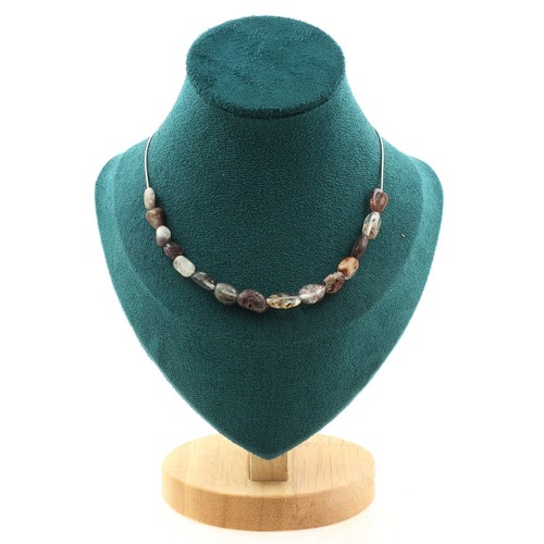 Collana perle quarzo - perle,