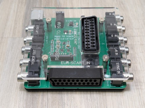 Rgb scart yuv ypbpr - scart, a