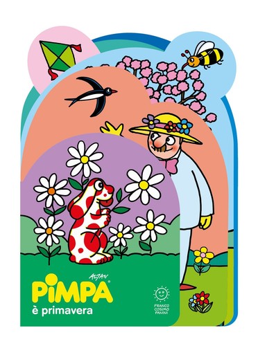 Pimpa primavera sagomati - pimpa, primavera.