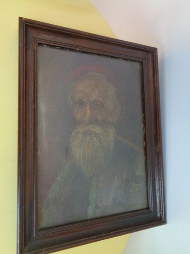 Antico quadro dipinto - quadro,