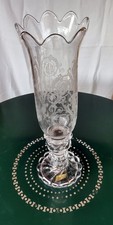 Portacandele in cristallo Baccarat, originale metà XX secolo stile Napoleone III