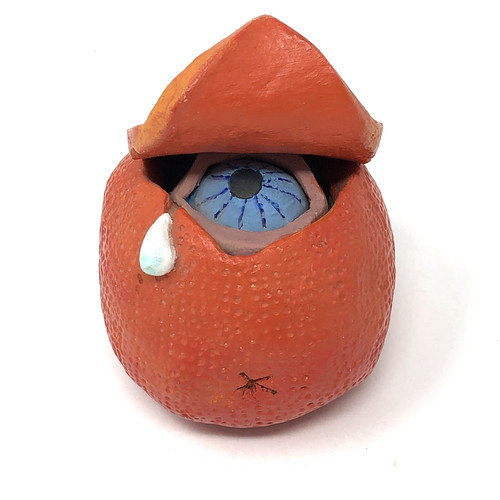 Bizzarra scultura ceramica