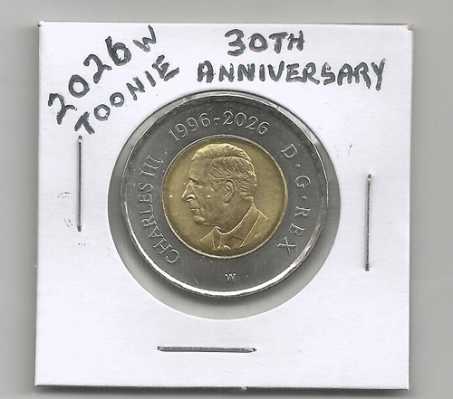 2026w canadian toonie - **2026w*,