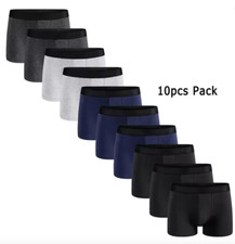 10 pezzi boxer da uomo intimo moda boxer ad alta elasticità 