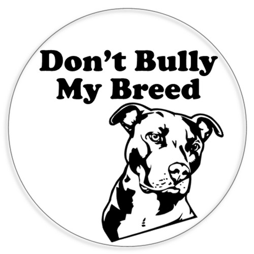Don bully breed adesivo - don't,