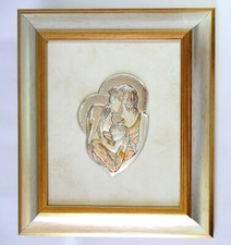 ICONA SACRA FAMIGLIA ARGENTO
