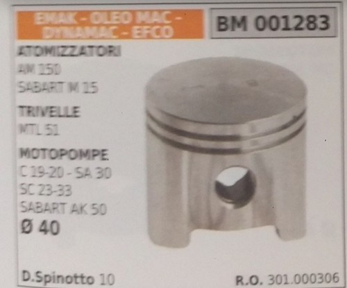 301000306 pistone completo - 301000306,