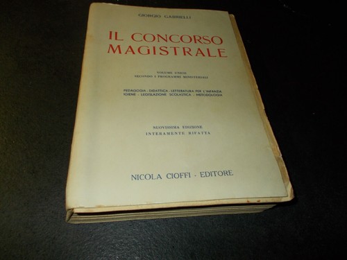 Concorso magistrale volume - il,