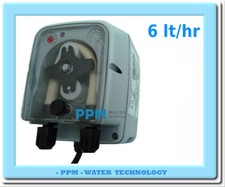 POMPA PERISTALTICA AUTOADESCANTE IN SANTOPRENE PER DOSAGGI  DA 6 LT/H 1 BAR 