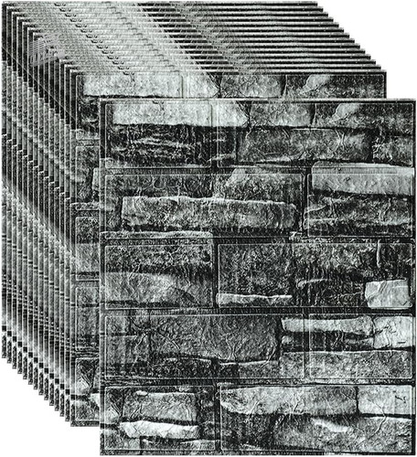 Carta parati mattoni - da, 3d