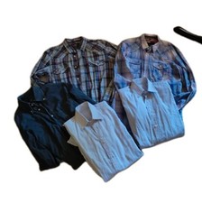 Camicie Uomo Tg.S 37/38 Lotto 5 Pezzi Varie Marche 