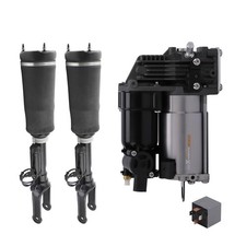 2x Molle Anteriori + Compressore for Mercedes Classe R W251 2513203013