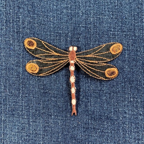 Patch applique libellula - patch,