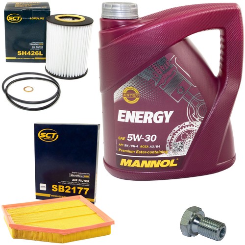 Set olio motore - 4, l