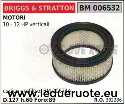 392286 filtro aria - filtro, motore