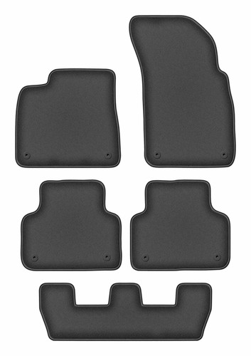 Set tappetini velour - grafite, 5