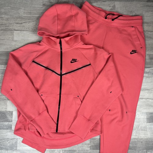 Tuta nike tech fleece rosa - tech,