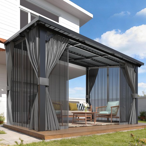 Outdoor hardtop gazebo - hardtop, heavy