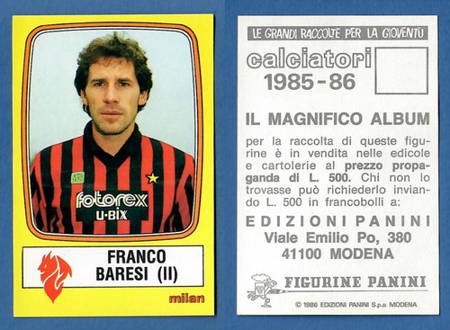 Figurina calciatori panini - figurina,