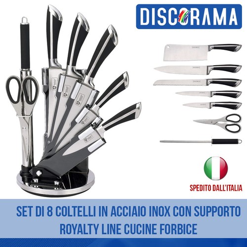 Set coltelli in acciaio - set,