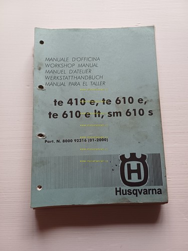 Husqvarna 410 te 610 - 410, e