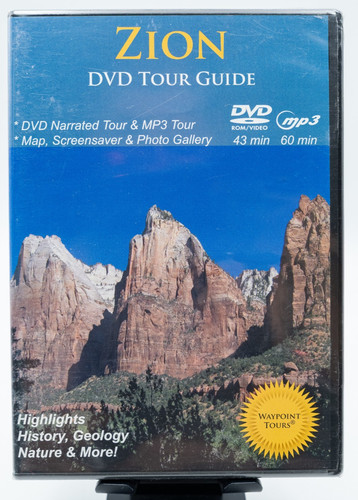 Zion dvd tour guide waypoint - tour,