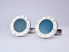 Gemelli Bulgari blu BVLGARI