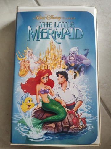 The little mermaid vhs 1989 - vhs,