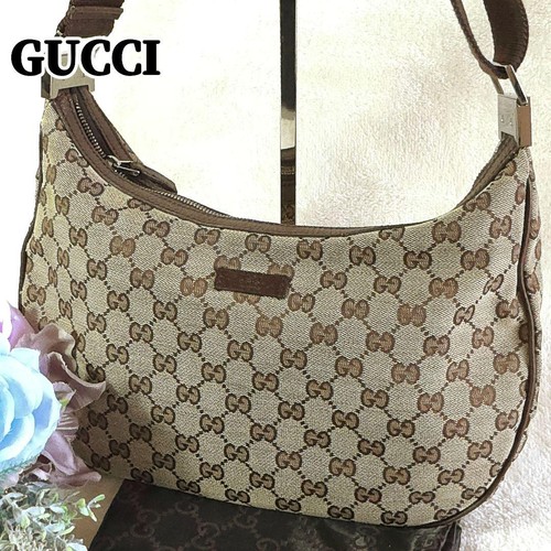 Borsa tracolla gucci tela - gucci, gg
