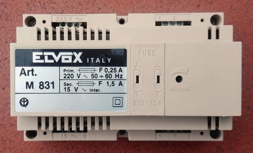Alimentatore citofonico - alimentatore,