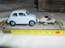 Fiat 500 + Vespa 50 1/43