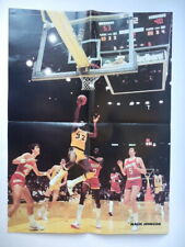 BASKET pallacanestro MAGIC JOHNSON Lakers poster manifesto 18