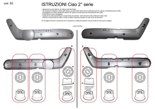 Kit riparazione fianchetti - riparazione,
