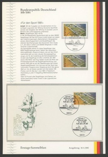 Germania brd etsb - etsb, 1981/10b