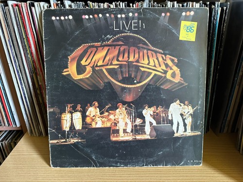 Commodores live lp - live!, italy