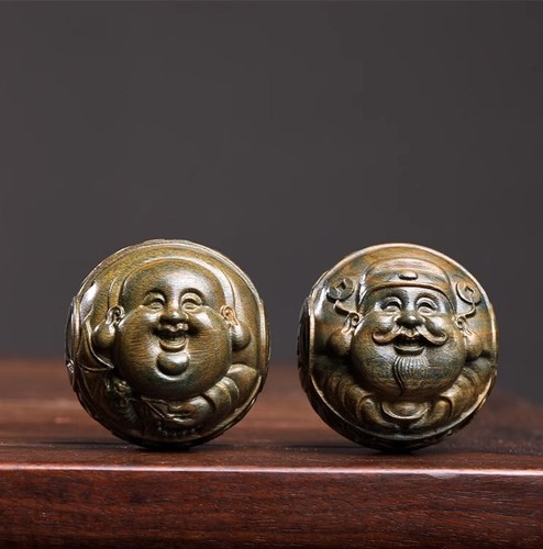 Paio netsuke legno di - paio,