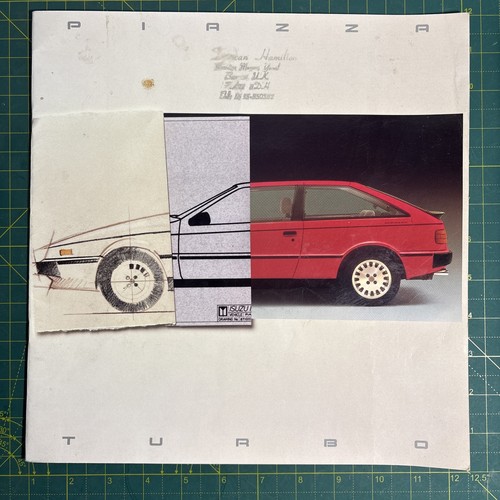 Brochure vendita isuzu piazza - vendita,