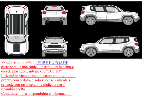 Ricambi jeep renegade - ricambi,