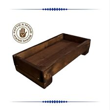 PORTAOGGETTI/SVUOTATASCHE IN LEGNO REALIZZATO A MANO