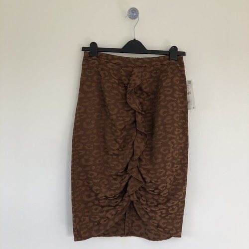 Gonna zara basic marrone - gonna,