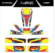 02 KIT ADESIVI KART COMPLETO