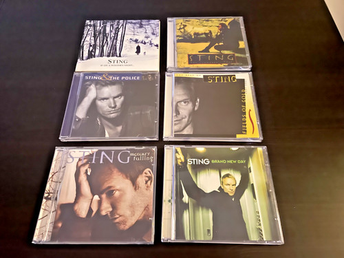 Sting vari titoli - cd-sting-, -vedi