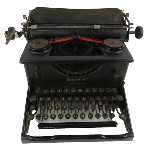 Antica macchina scrivere - antica,