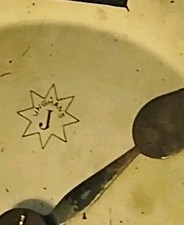 Orologio A Pendolo JUNGMANS  Antico Non Funzionante  (Da Restaurare)