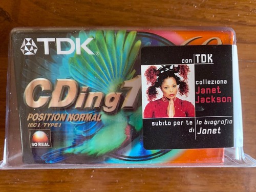 Cassette audio tdk cding1 60 - audio,