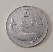 REPUBBLICA 5 LIRE 1956