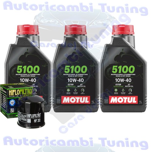Kit tagliando olio - motul, 5100