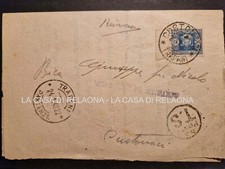STORIA POSTALE CUSTONACI Trapani - ANNO 27-1-1848