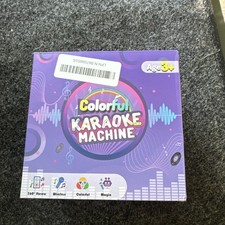 Macchina karaoke colorata - karaoke,